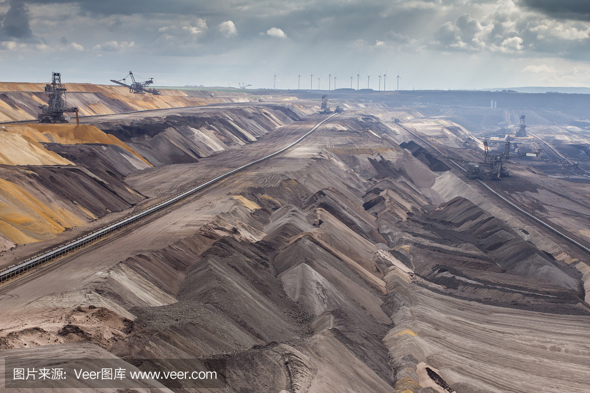 德国加兹韦勒褐煤地表开采